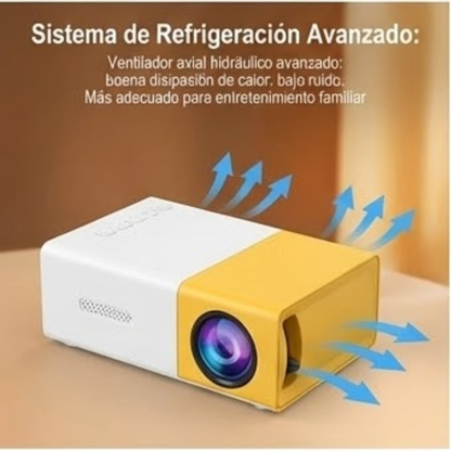 Mini Proyector Portátil full HD 1080P